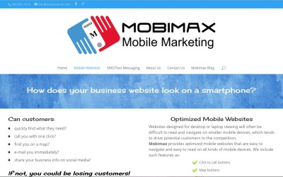 Mobimax WordPress Website